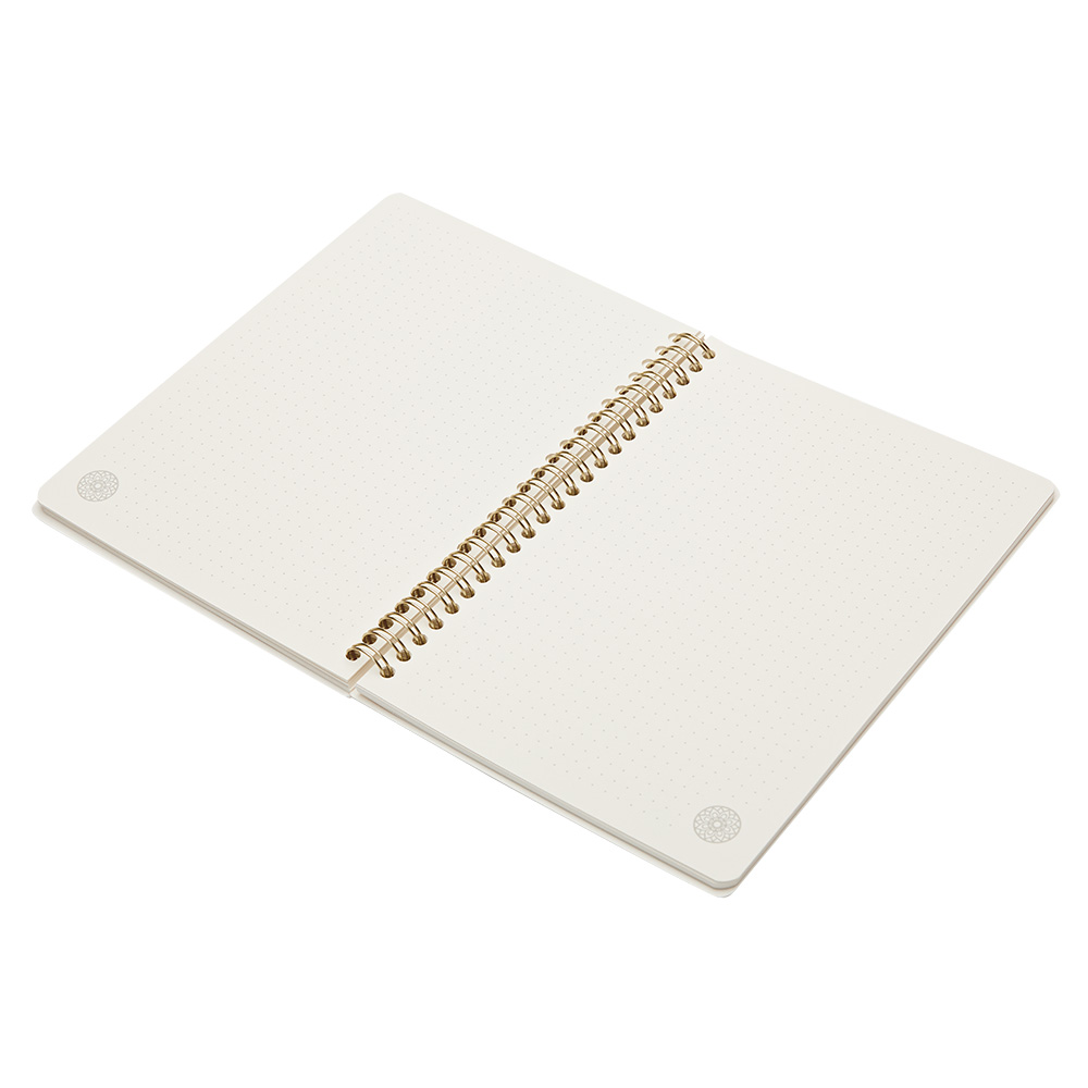 Notebook DIN A5 "Luck" - gold coloured