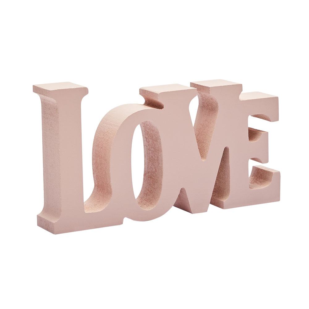 Lettering- Pink - Love