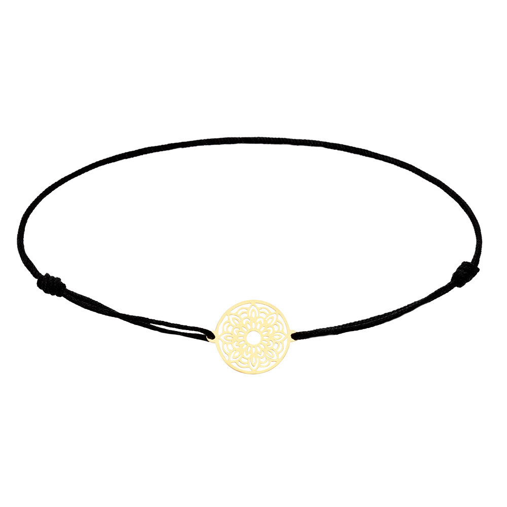 Bracelet - "Wonderful Vibes" - gold plated - Connection