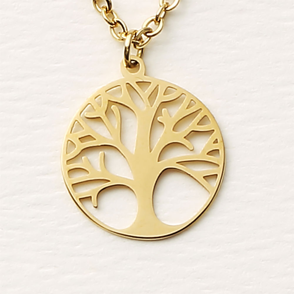 Necklace - Gold Plated - Tree Of Life