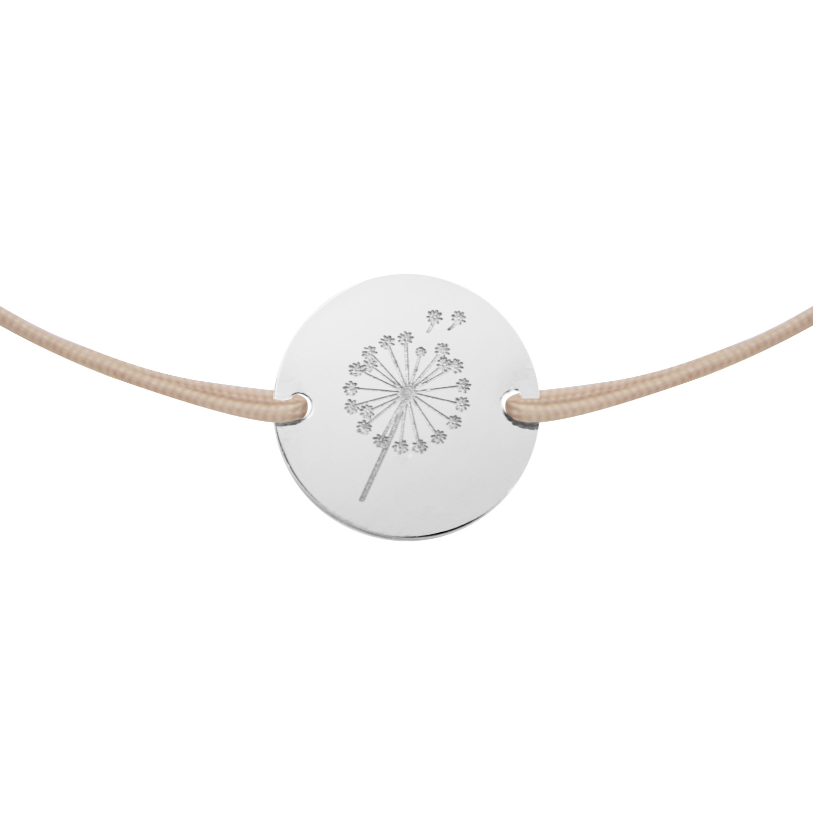 Bracelet-"Flowers of love"-stainless steel- dandelion