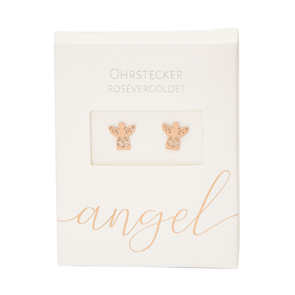 Studs - Rose Gold Plated - Angel