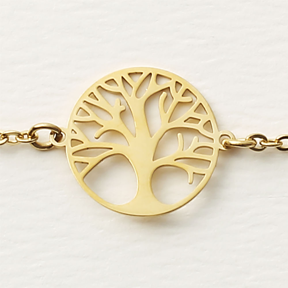 Bracelet - Gold Plated - Tree Of Life
