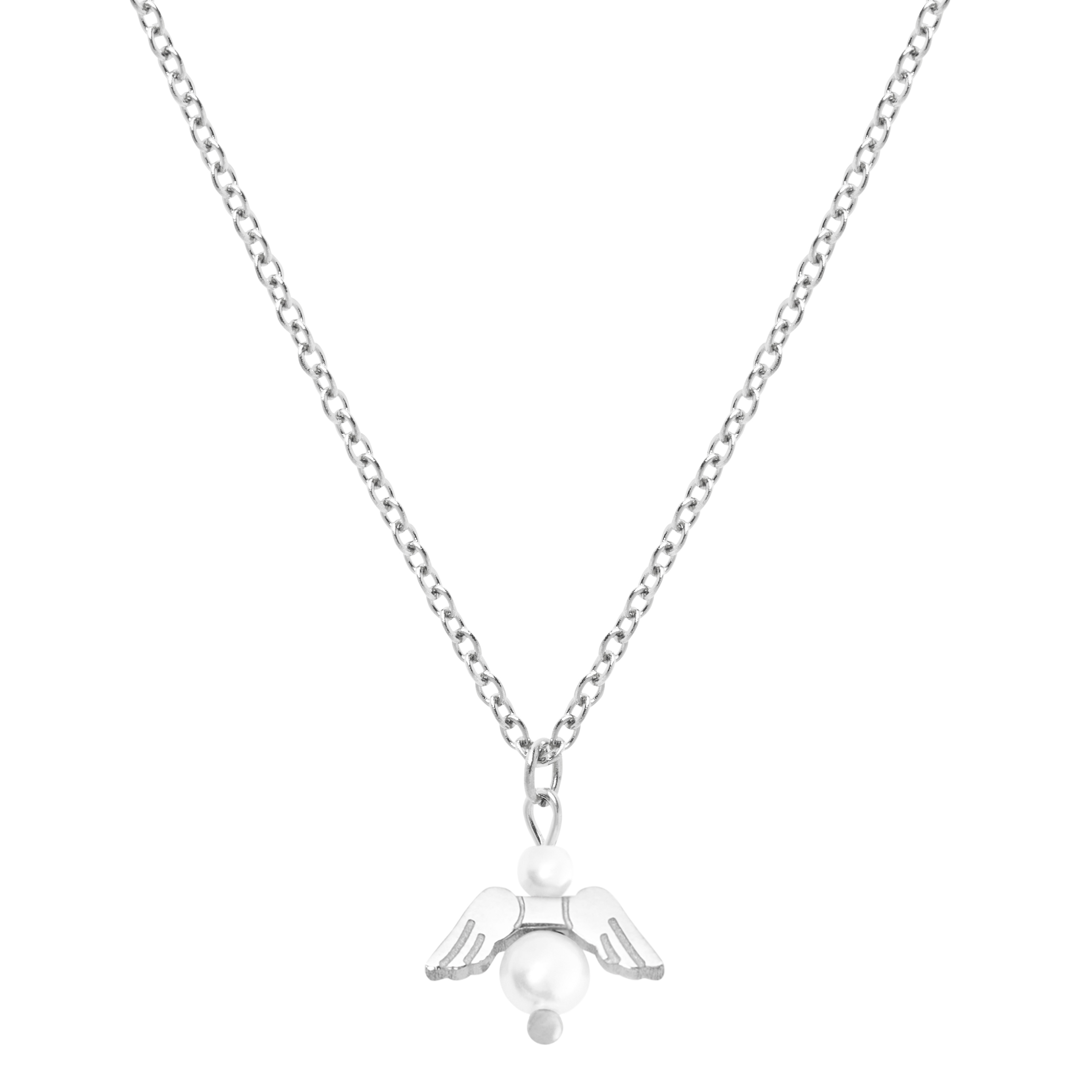 Necklace-"An Angel for you"-silver pl.