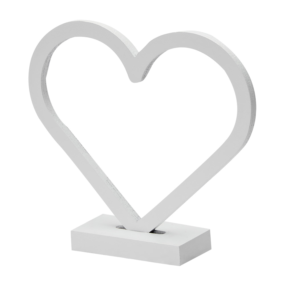 Symbol small - white - heart