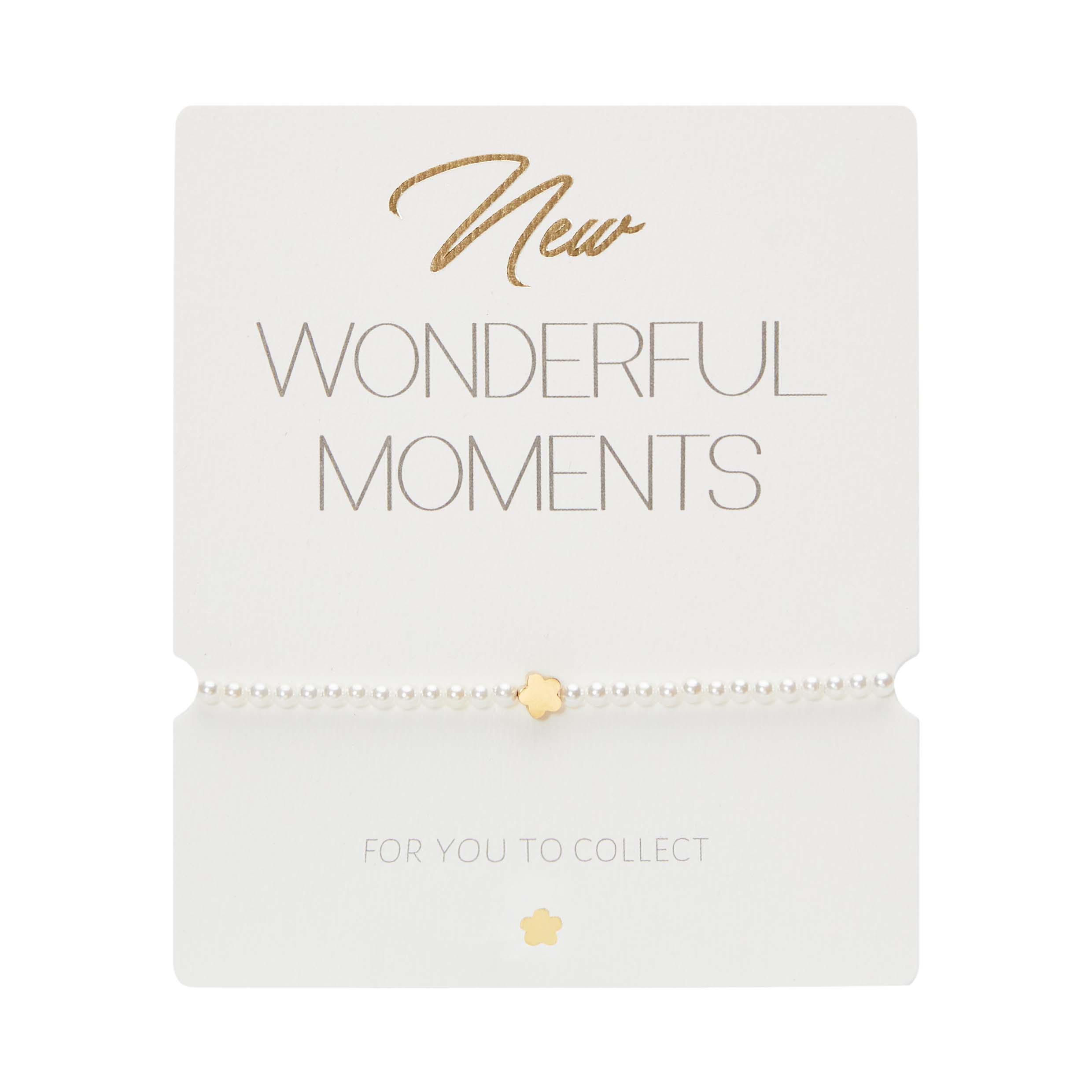 Display Armbänder "New Wonderful Moments"