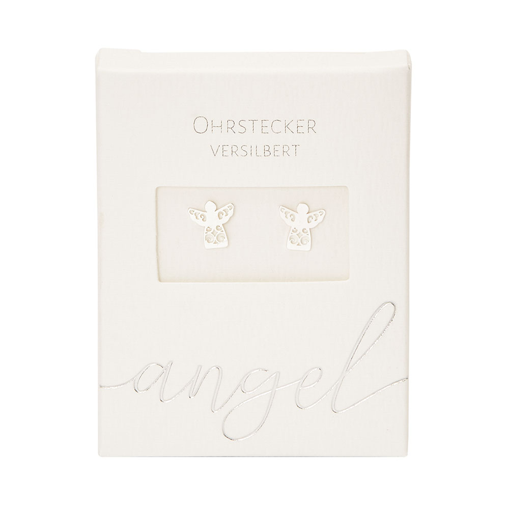 Studs - Silver Plated - Angel