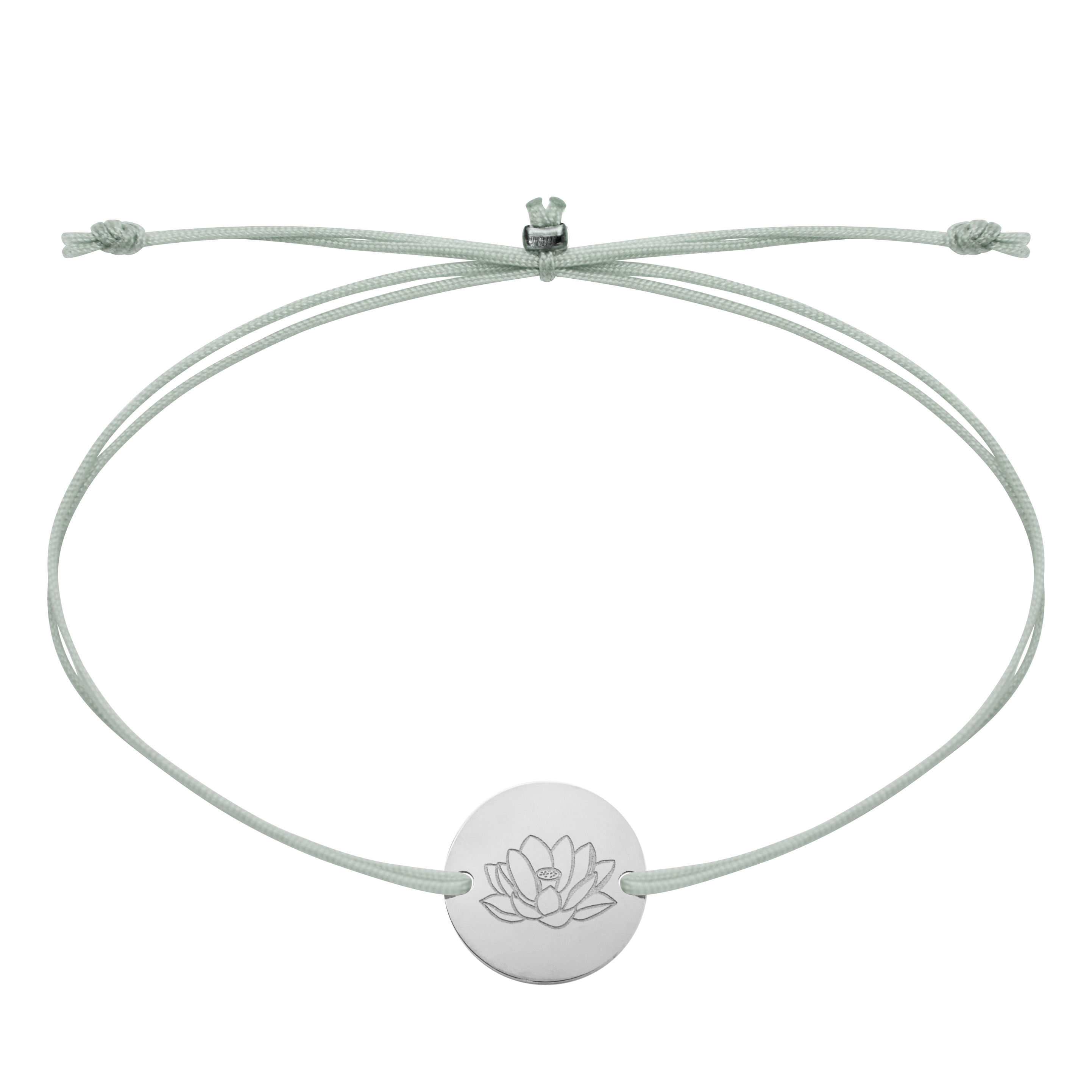 Bracelet-"Flowers of love"-stainless steel- lotus