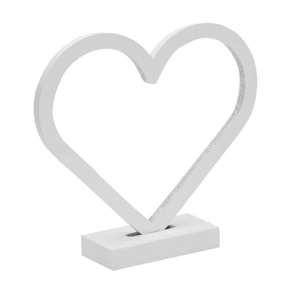 Symbol small - white - heart