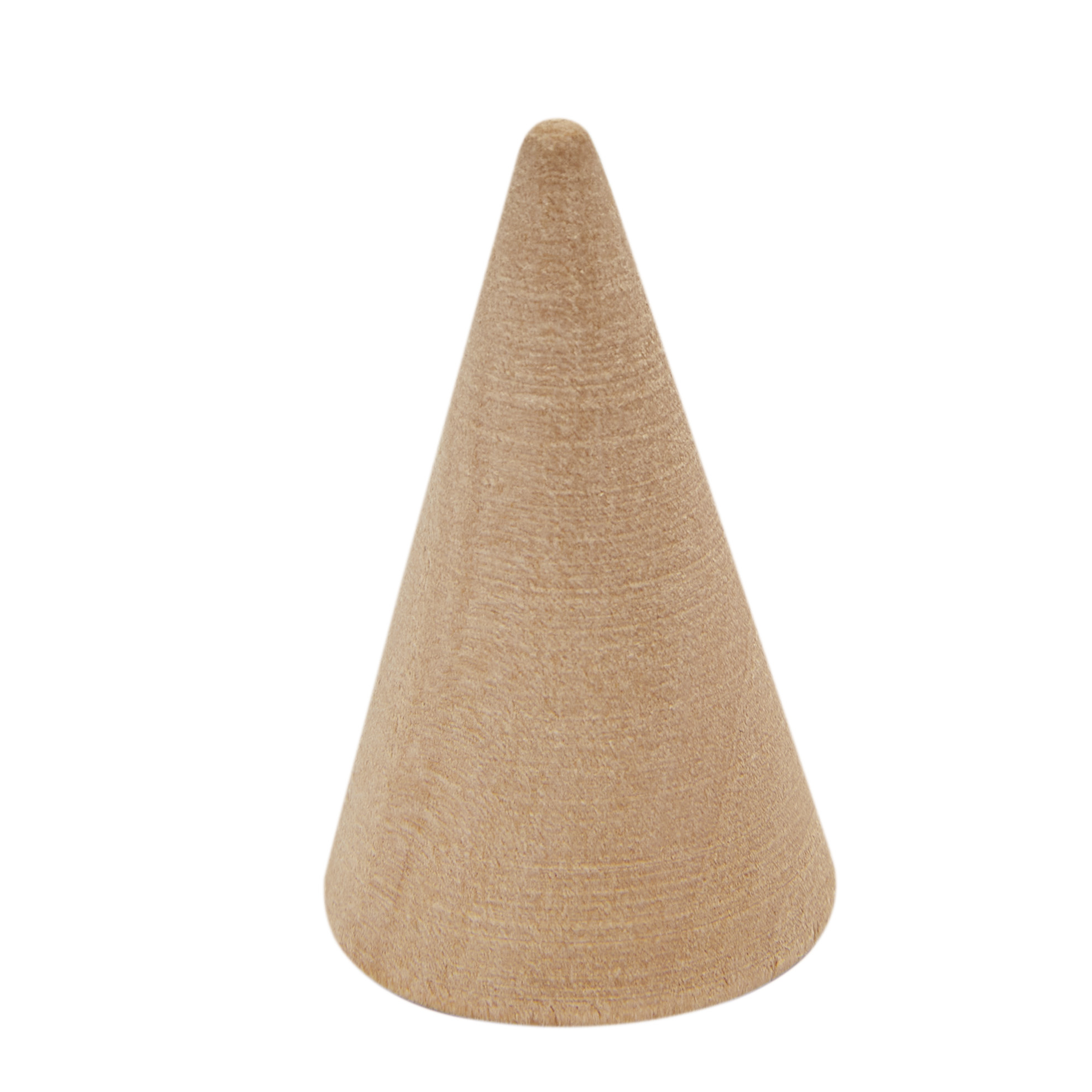 Wooden cone-natural