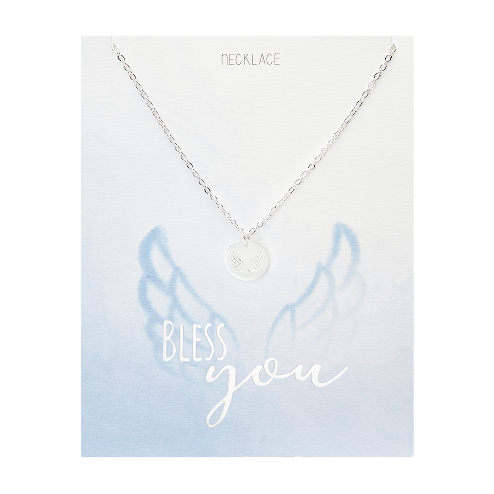 Display necklaces - "Bless you"